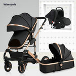 3in1 Baby Stroller With Car Seat System