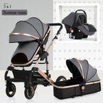 3in1 Baby Stroller With Car Seat System