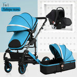 3in1 Baby Stroller With Car Seat System