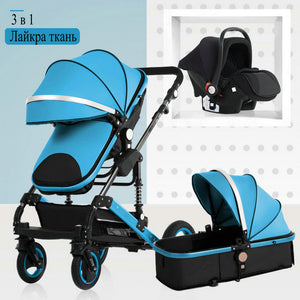 3in1 Baby Stroller With Car Seat System